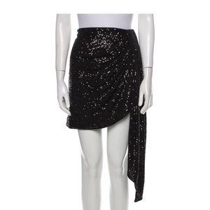 Brand new Jonathan Simkhai black sequin skirt